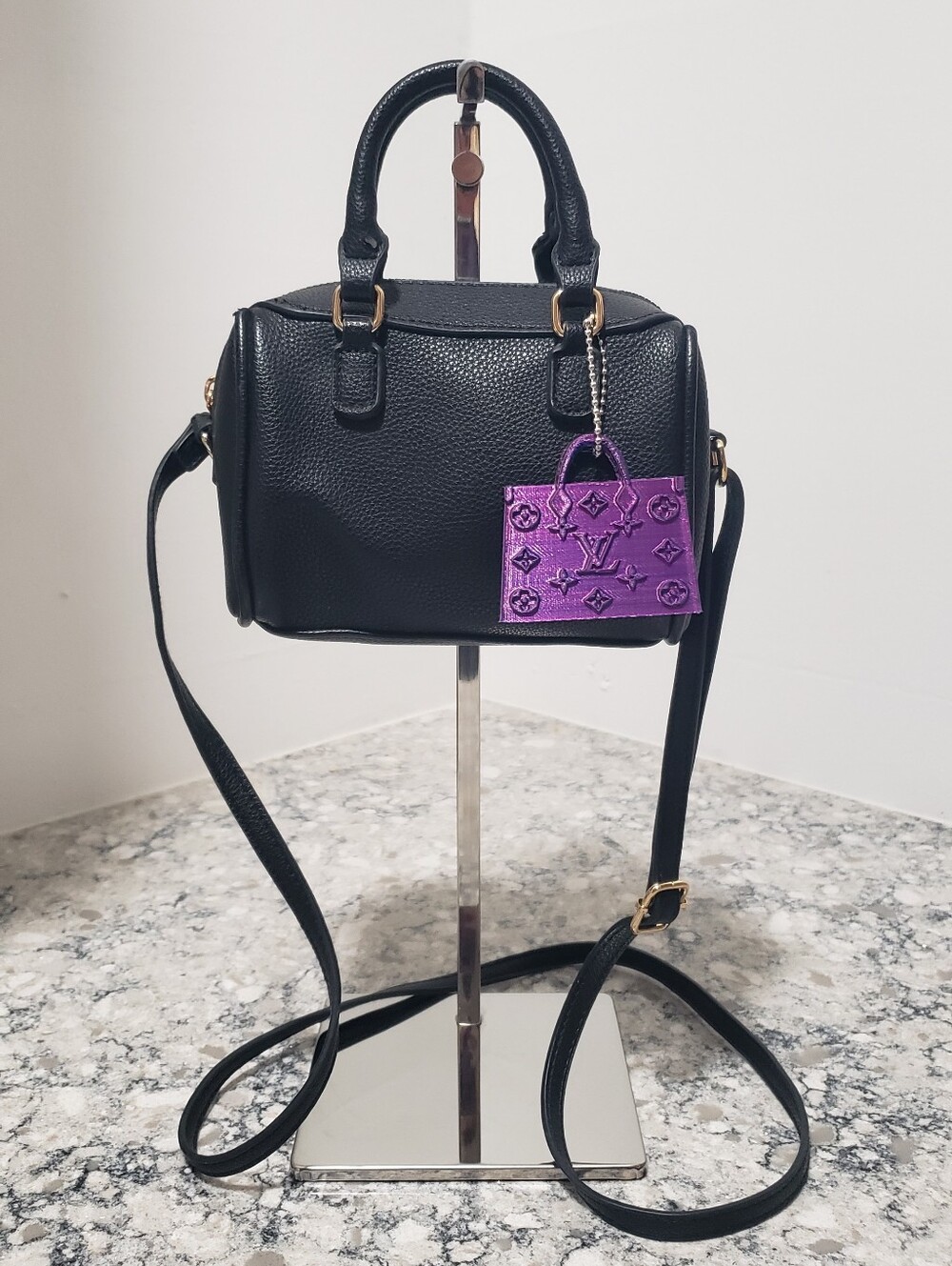 Iridescent Fashion Purse Bag Charm